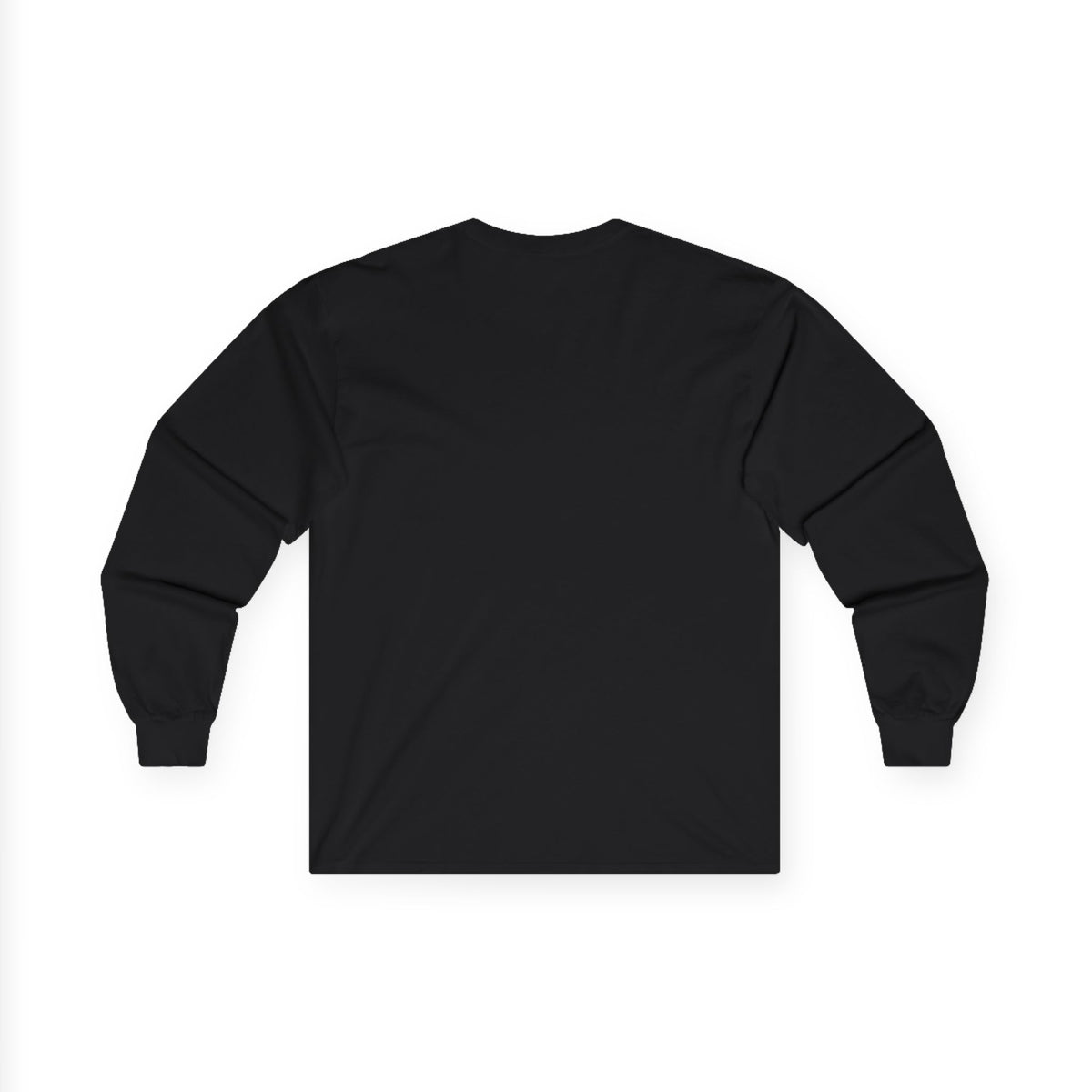 Wolf Moon Long Sleeve Tee — Realistic Wolf Night Graphic