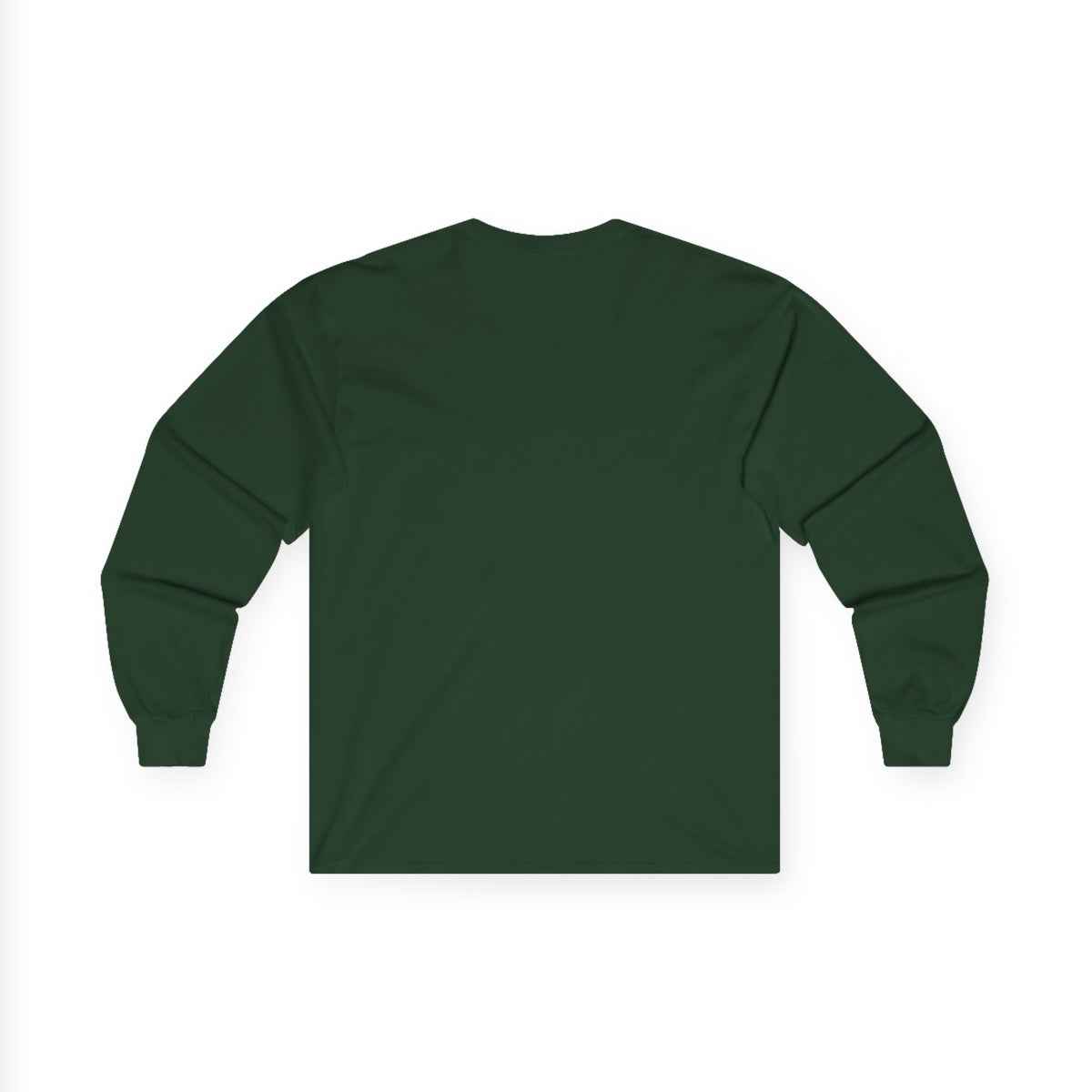 Black Wolf Head Long Sleeve Tee — Fierce Wildlife Graphic Shirt