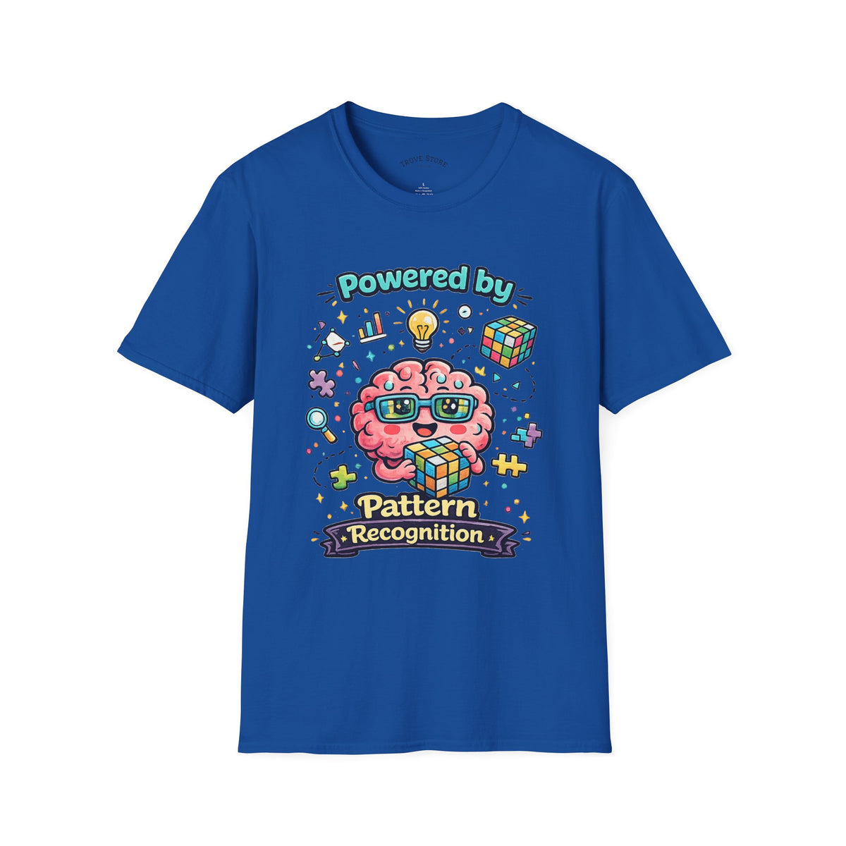 Pattern Recognition T-Shirt — "Autism Awareness" Brain Graphic Tee